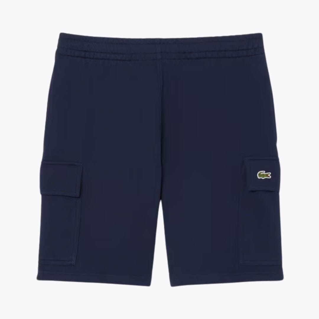 LC Cotton Fleece Cargo Shorts Lacoste Vermond Midnight blue S