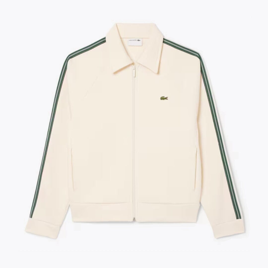 LC French Made Zipped Sweatshirt Lacoste Vermond White S