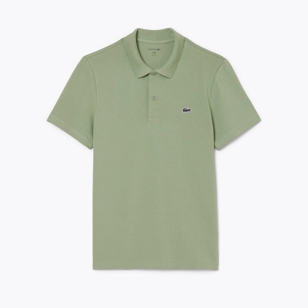 LC Regular Fit Cotton Blend Polo Shirt Lacoste Vermond Green S