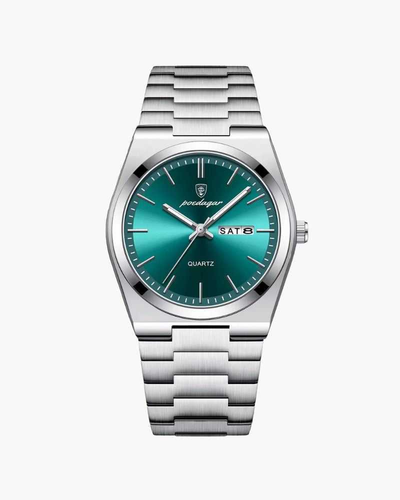 Marine Quarz Uhr Vermond Smaragd