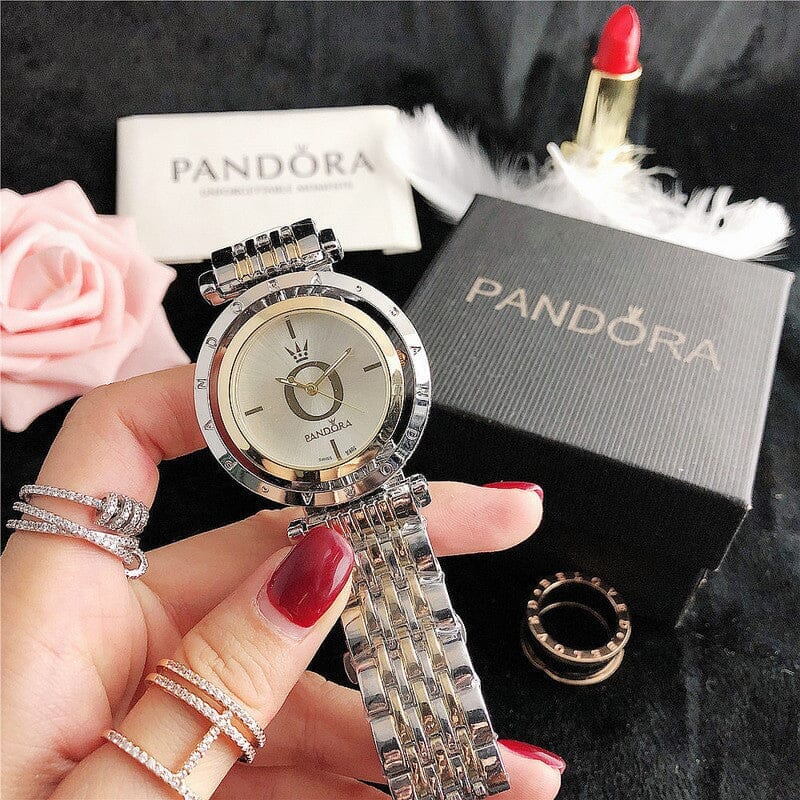 P A N D O R A Stories Glamour Pandora Vermond Gold White