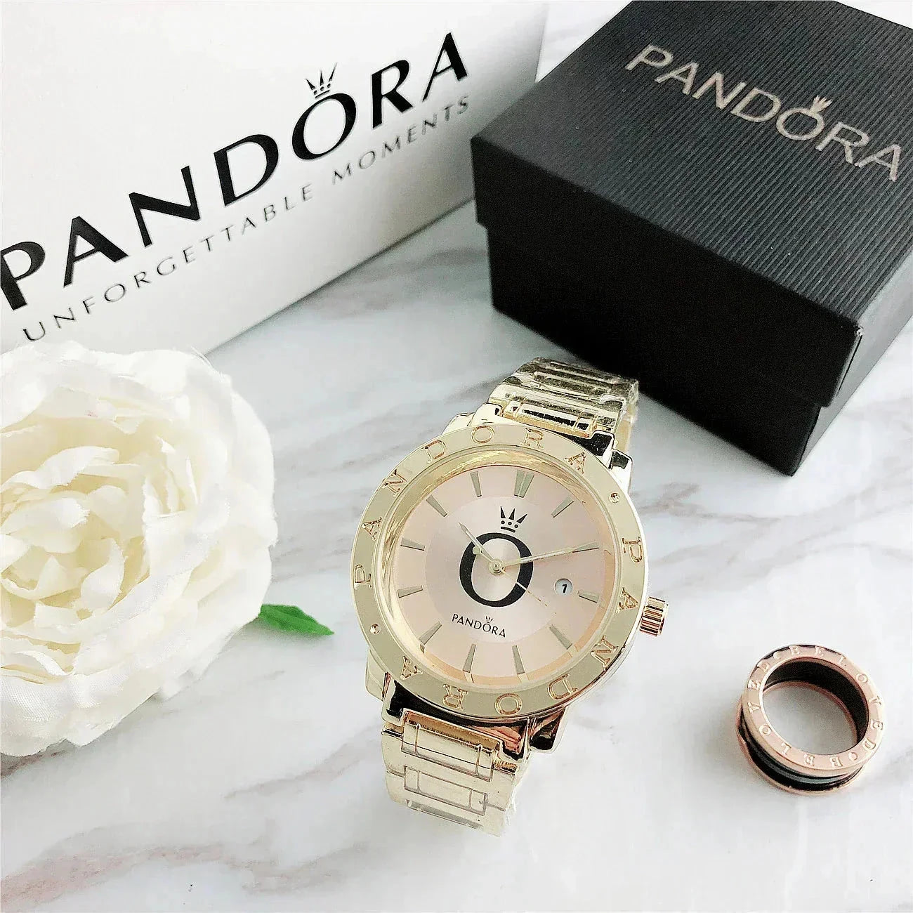 P A N D O R A Wristwatch Glamour Pandora Vermond Gold