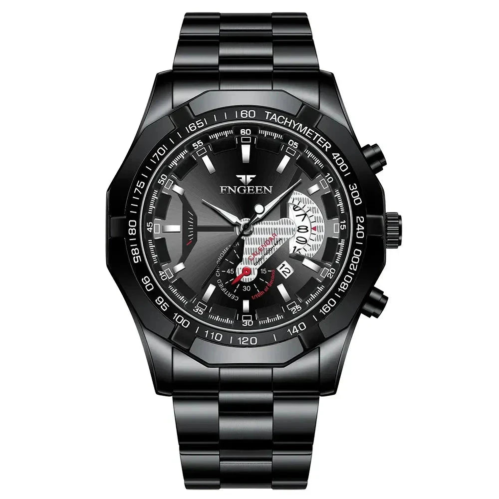 POEDAGAR Watch Engeen Poedagar Vermond Black