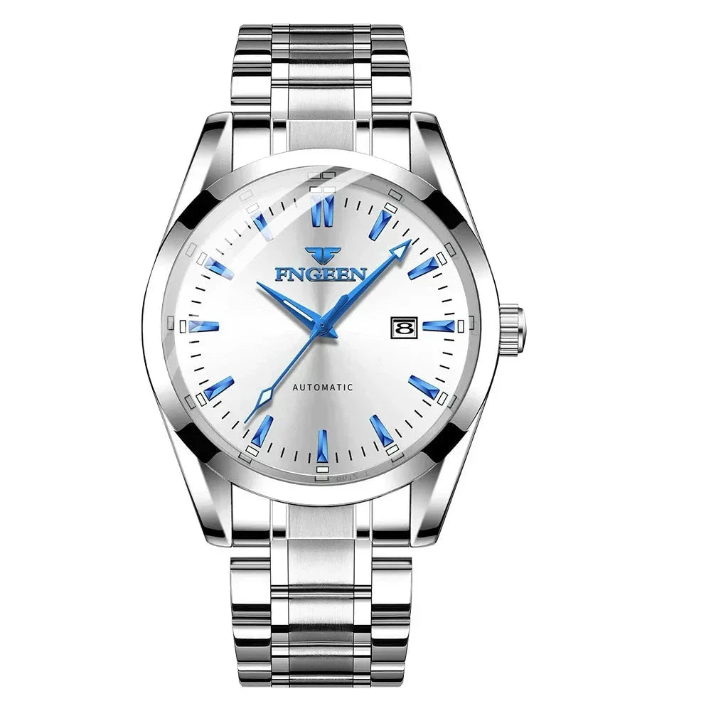 POEDAGAR Watch Essence Automatic Poedagar Vermond Silver White