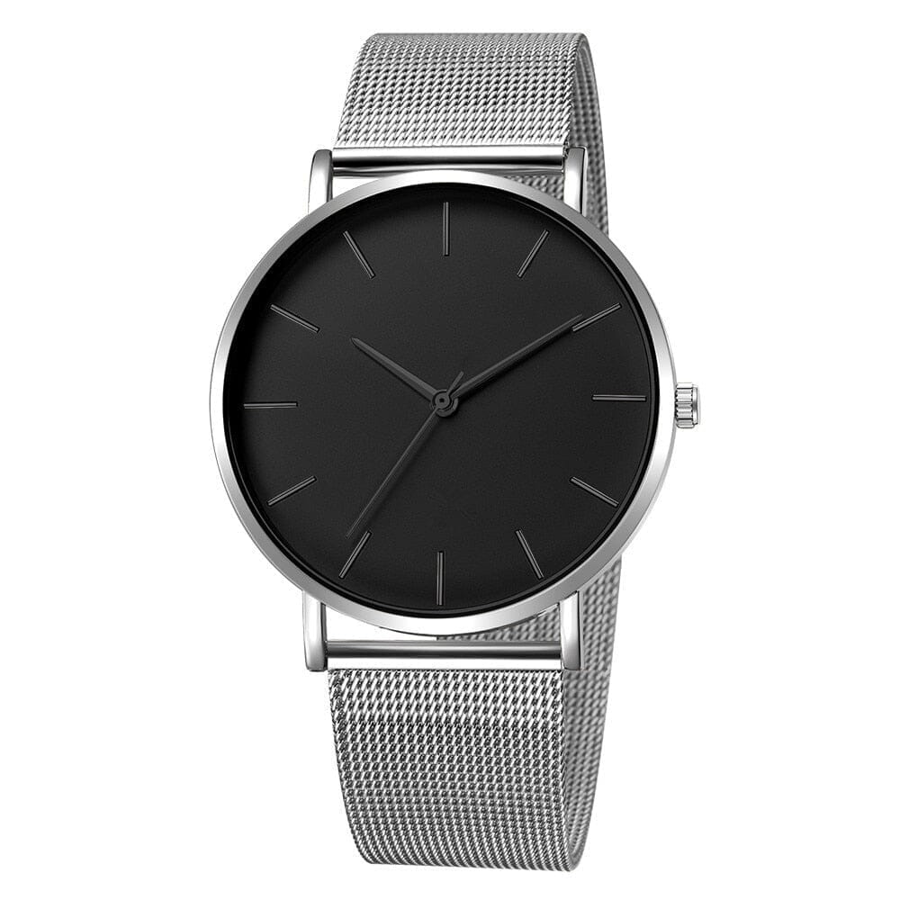 POEDAGAR Watch Monaco Poedagar Vermond Minimalist Silver