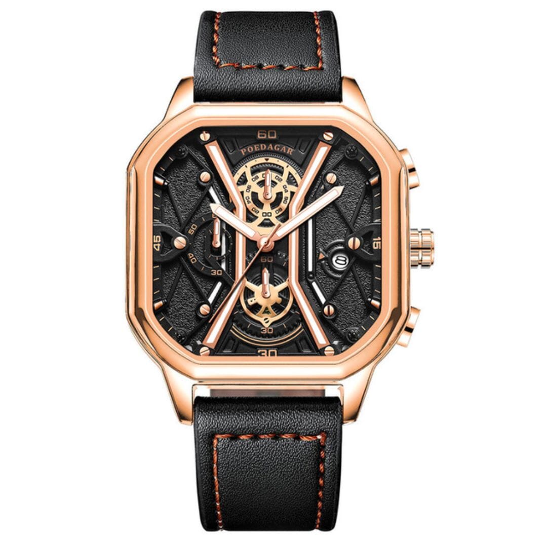 POEDAGAR Watch Regal Elegance Poedagar Vermond Regal Rose Gold
