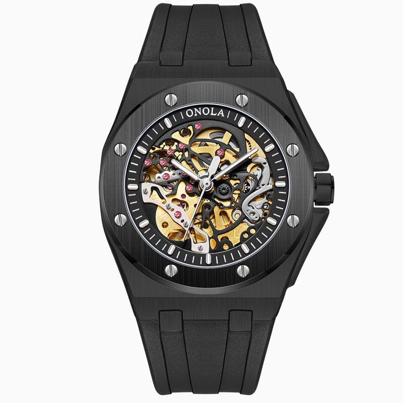POEDAGAR Watch Skeleton Oak Poedagar Vermond Panter