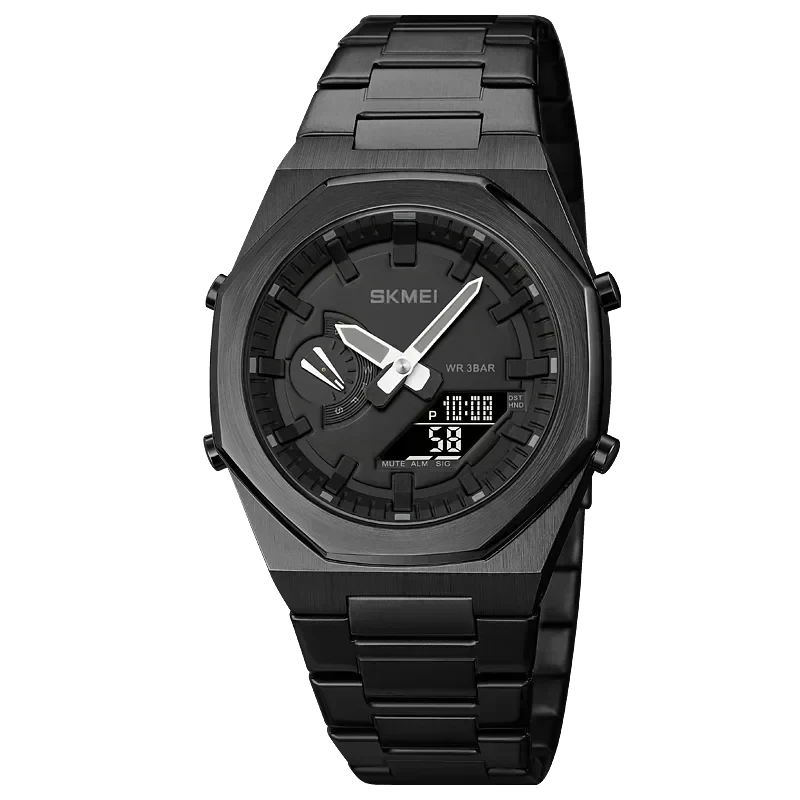 POEDAGAR Watch SKMEI Pro Poedagar Vermond Black