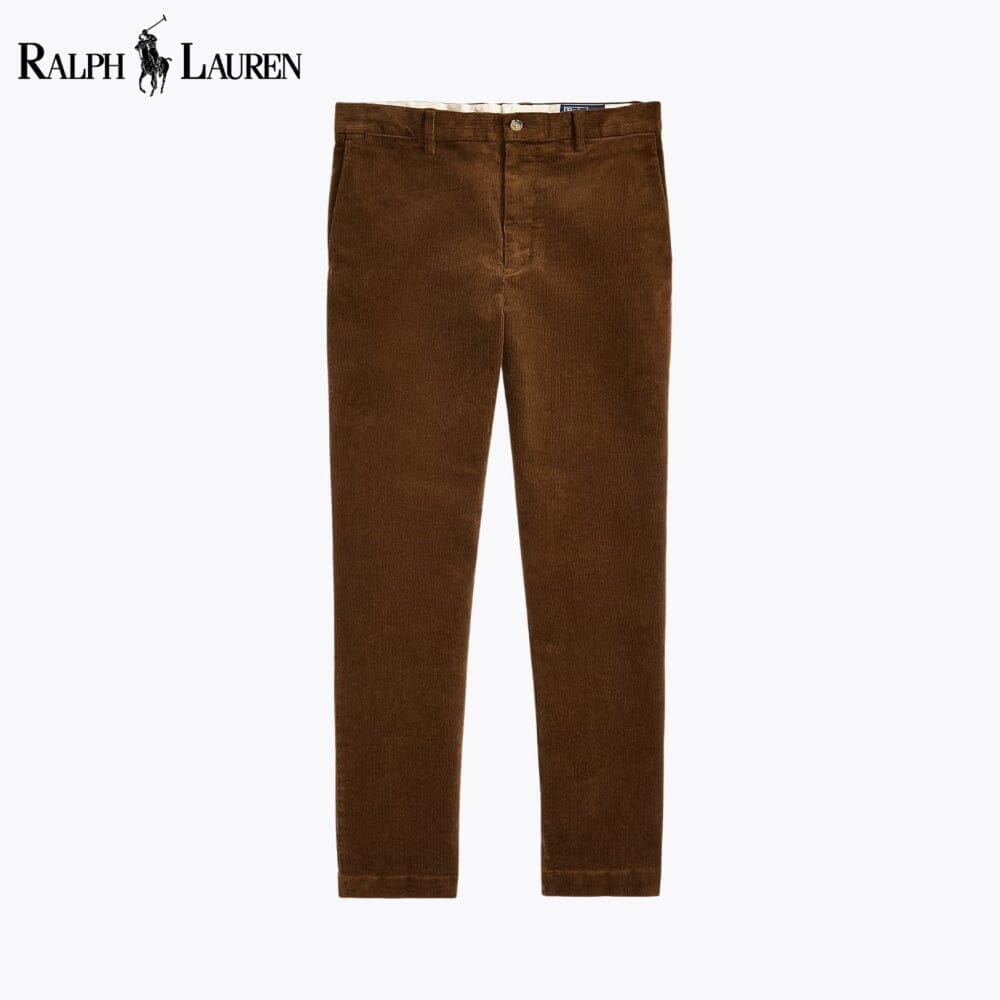 RL Andover Slim Fit Stretch Corduroy Pant Ralph Lauren Vermond Modern Traveler Tan 28
