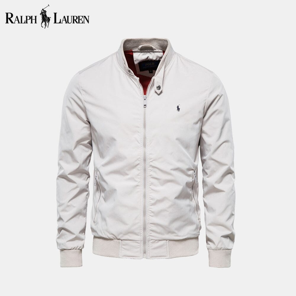 RL Bomber Classic Bomber Jacket Ralph Lauren Vermond White S