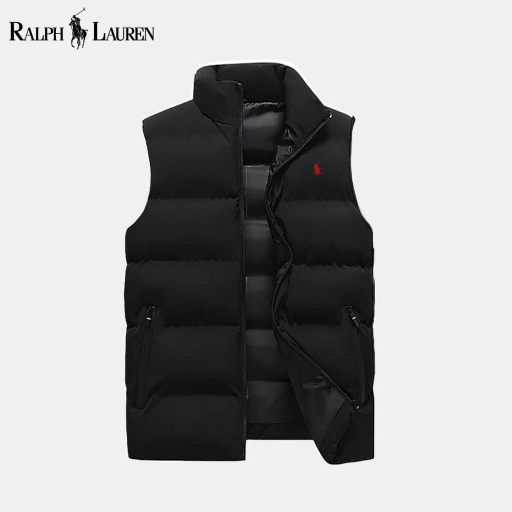 RL Insulated Down Puffer Waistcoat Ralph Lauren Vermond Black S