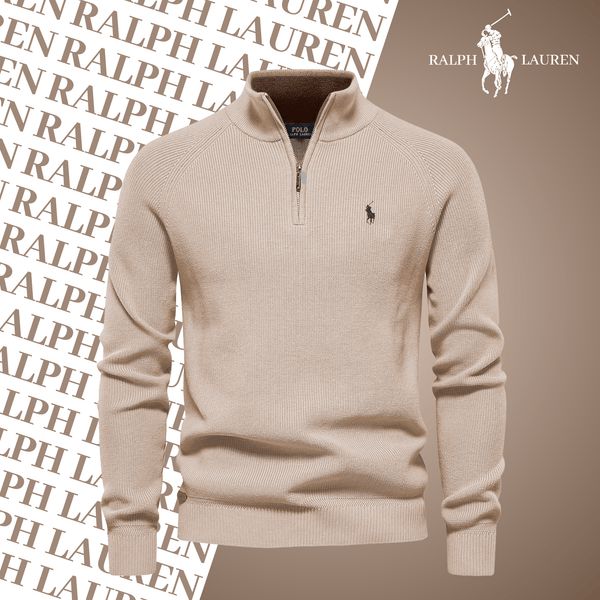 RL Pull Col Zippé (DÉSTOCKAGE) Ralph Lauren Vermond