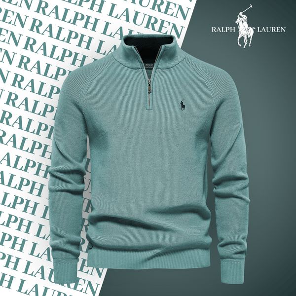 RL Pull Col Zippé (DÉSTOCKAGE) Ralph Lauren Vermond