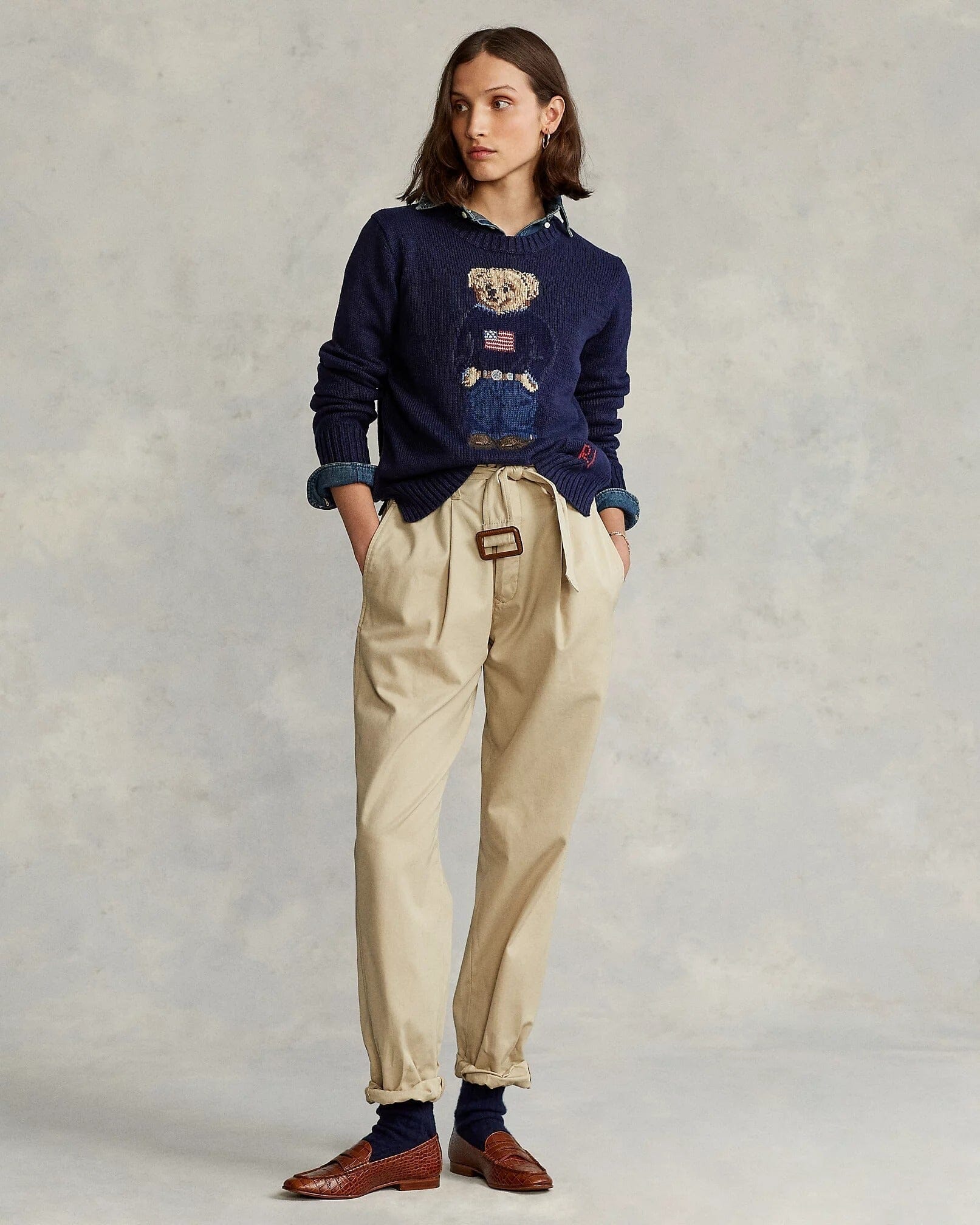RL Sweater | Linen Crew Neck Ralph Lauren Vermond