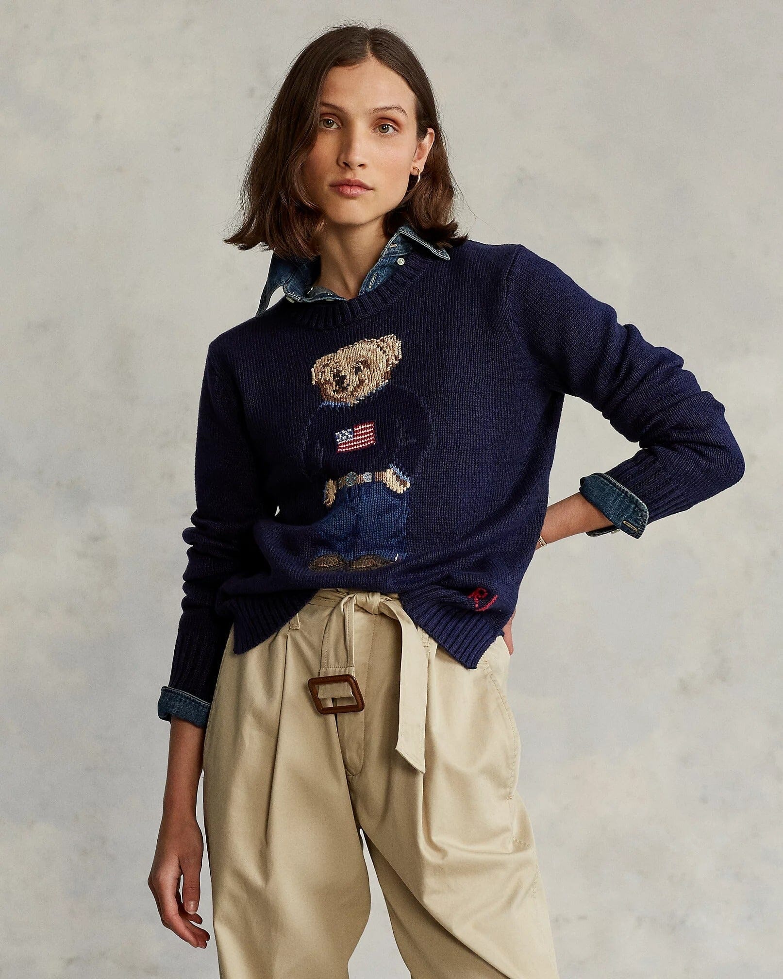 RL Sweater | Linen Crew Neck Ralph Lauren Vermond