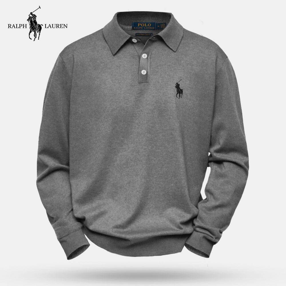 RL Victor | Men's Polo Shirt Ralph Lauren Vermond Gray S