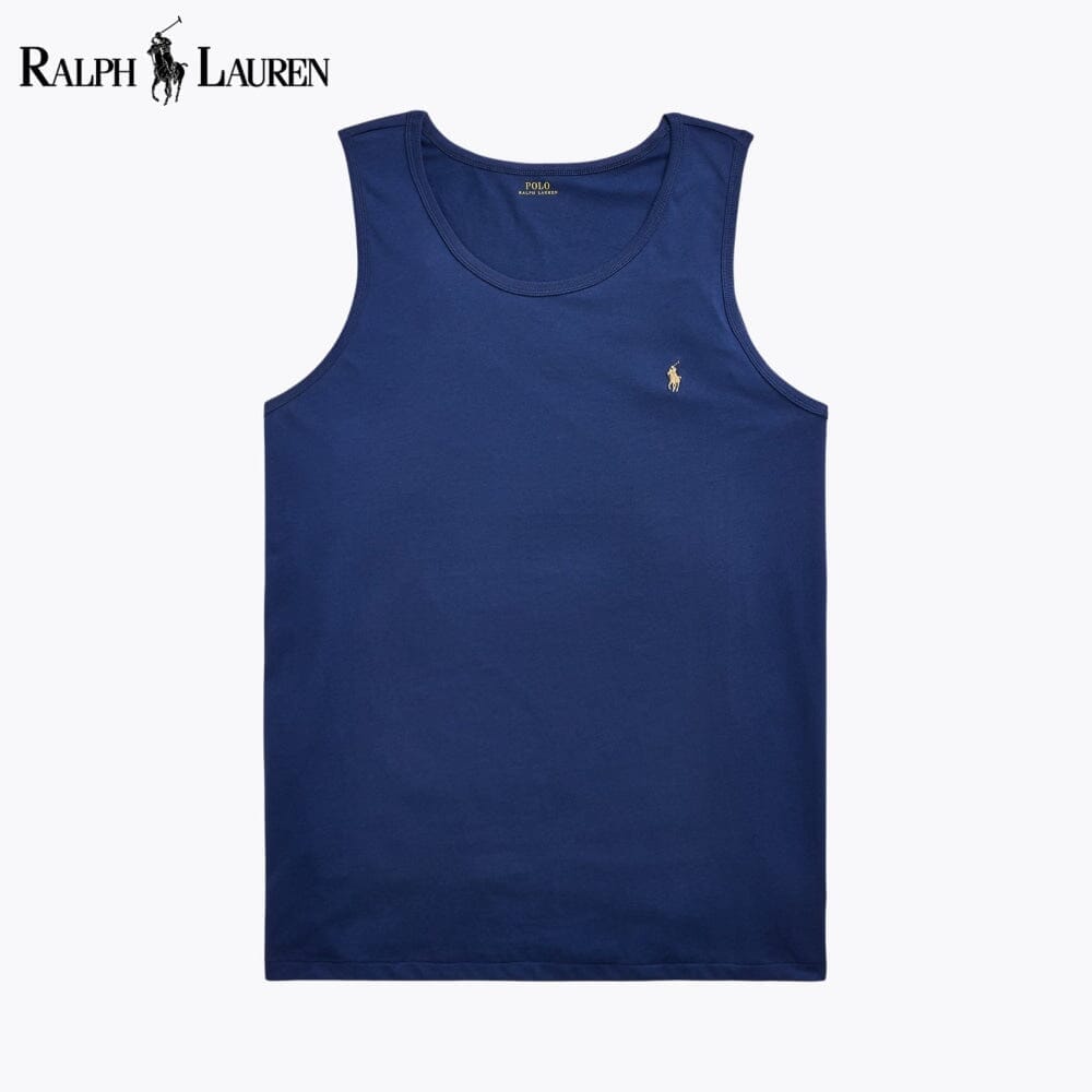 RL Washed Jersey Tank Ralph Lauren Vermond Blue Navy S