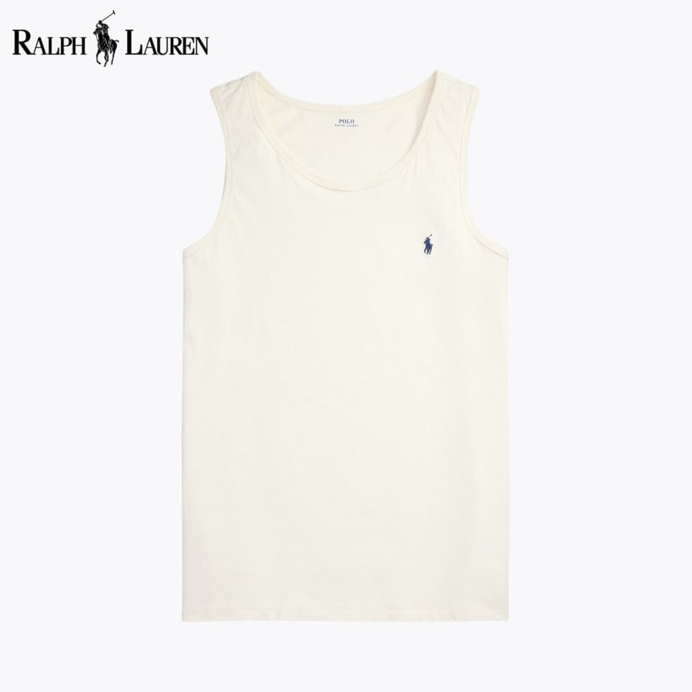 RL Washed Jersey Tank Ralph Lauren Vermond Cream S