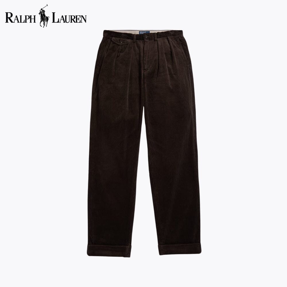 RL Whitman Relaxed Fit Corduroy Pant Ralph Lauren Vermond Brown 28