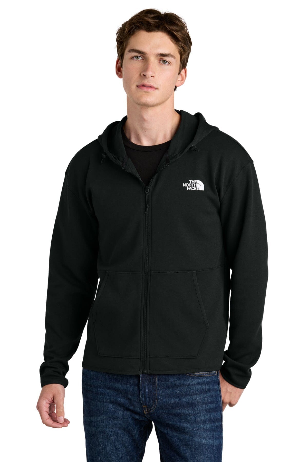 TNF Double-Knit Full-Zip Hoodie The North Face Vermond TNF Black S