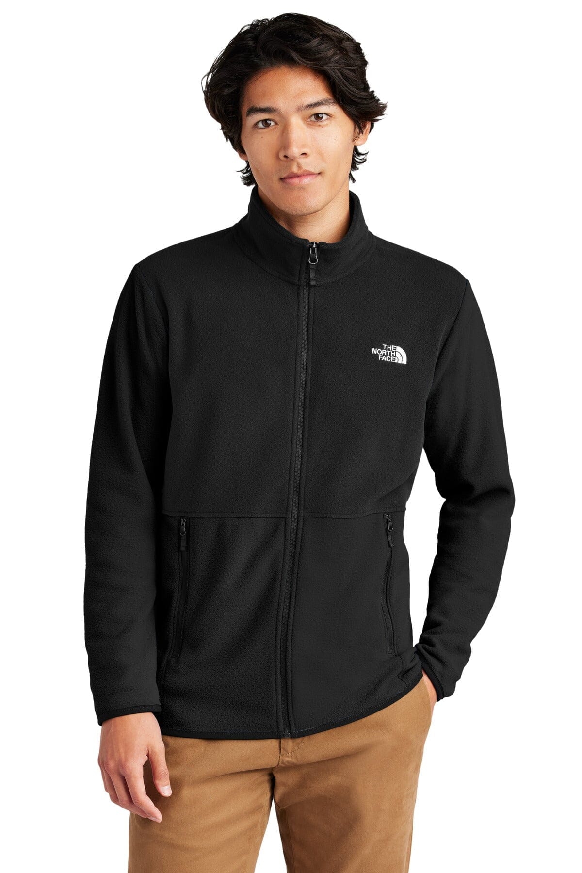 TNF Glacier Full-Zip Fleece Jacket The North Face Vermond TNF Black S