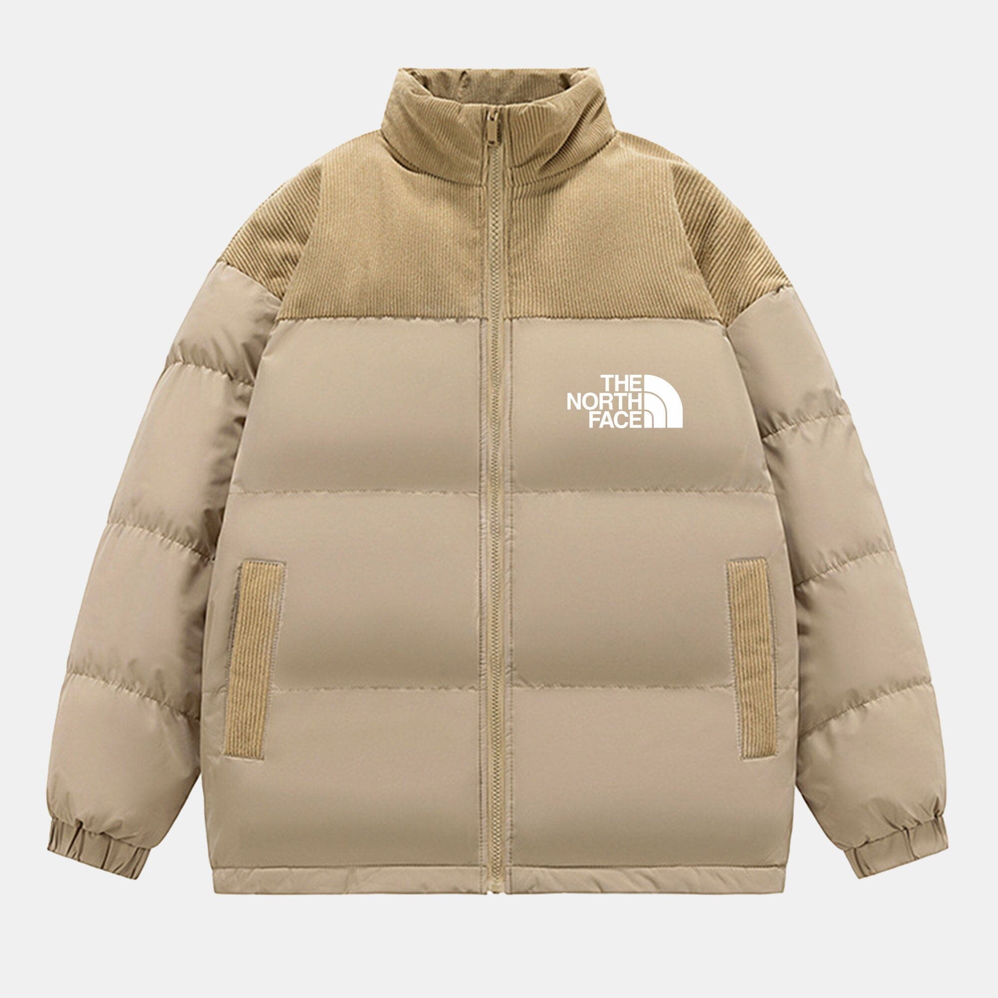 TNF Nuptse Insulated Down Puffer Jacket The North Face Vermond Beige S