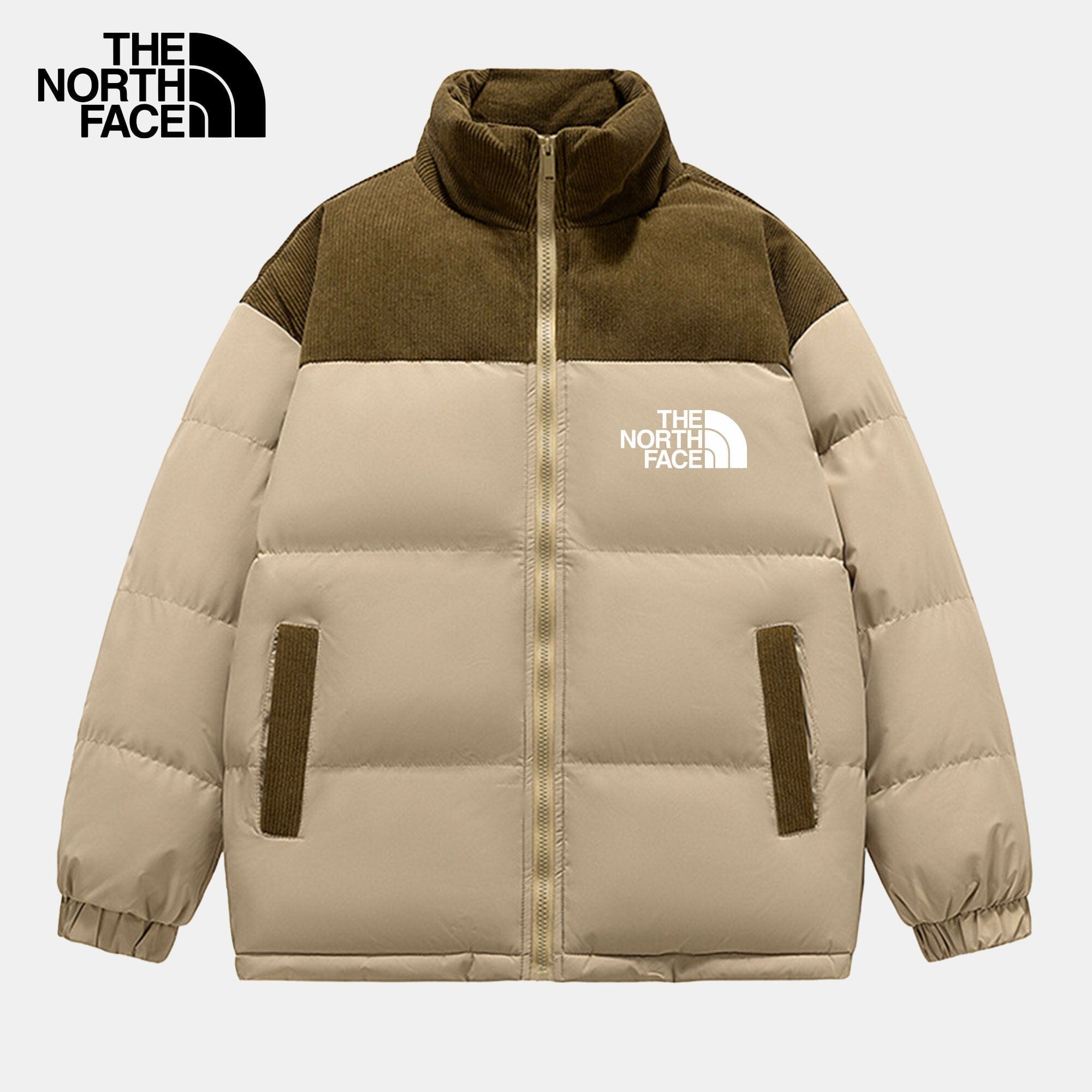 TNF Nuptse Jacket (CLEARANCE) The North Face Vermond Beige Panda M