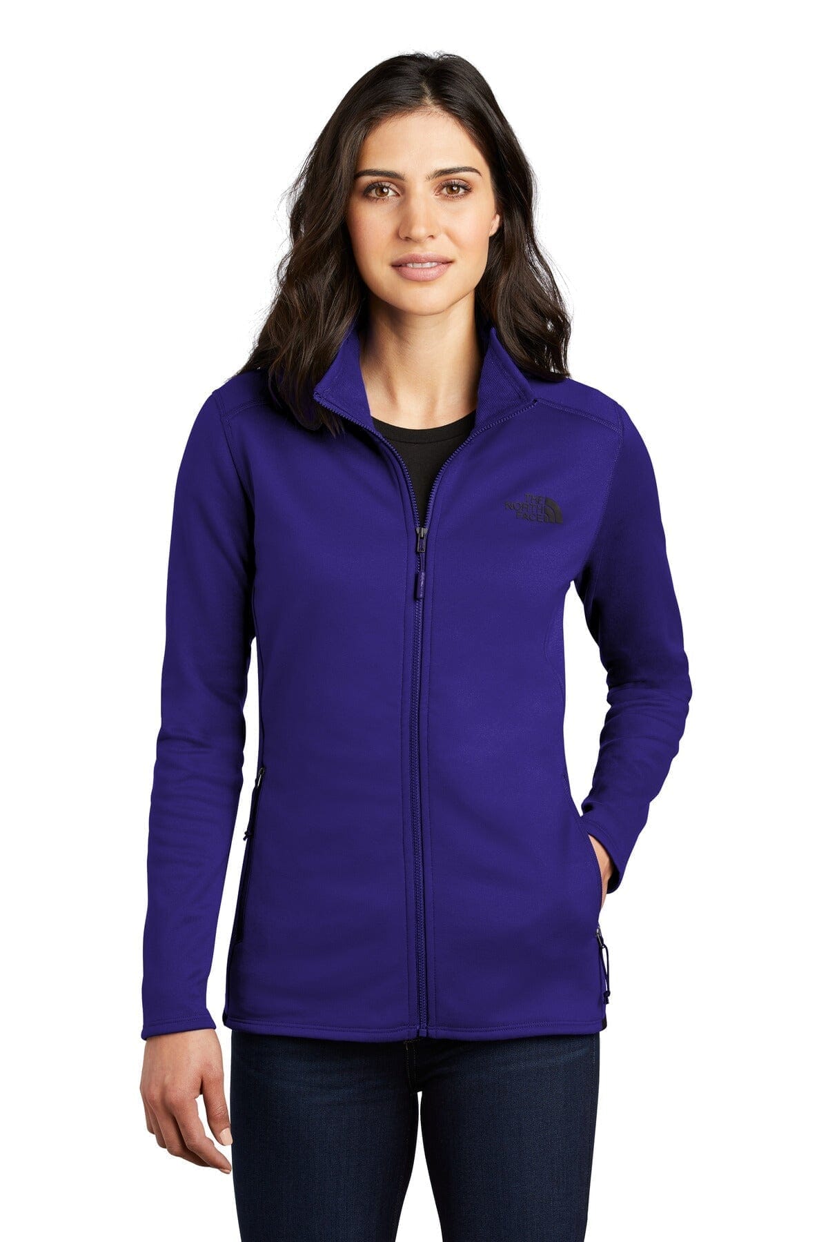 TNF Women's Skyline Full-Zip Fleece Jacket The North Face Vermond Lapis Blue 2XL