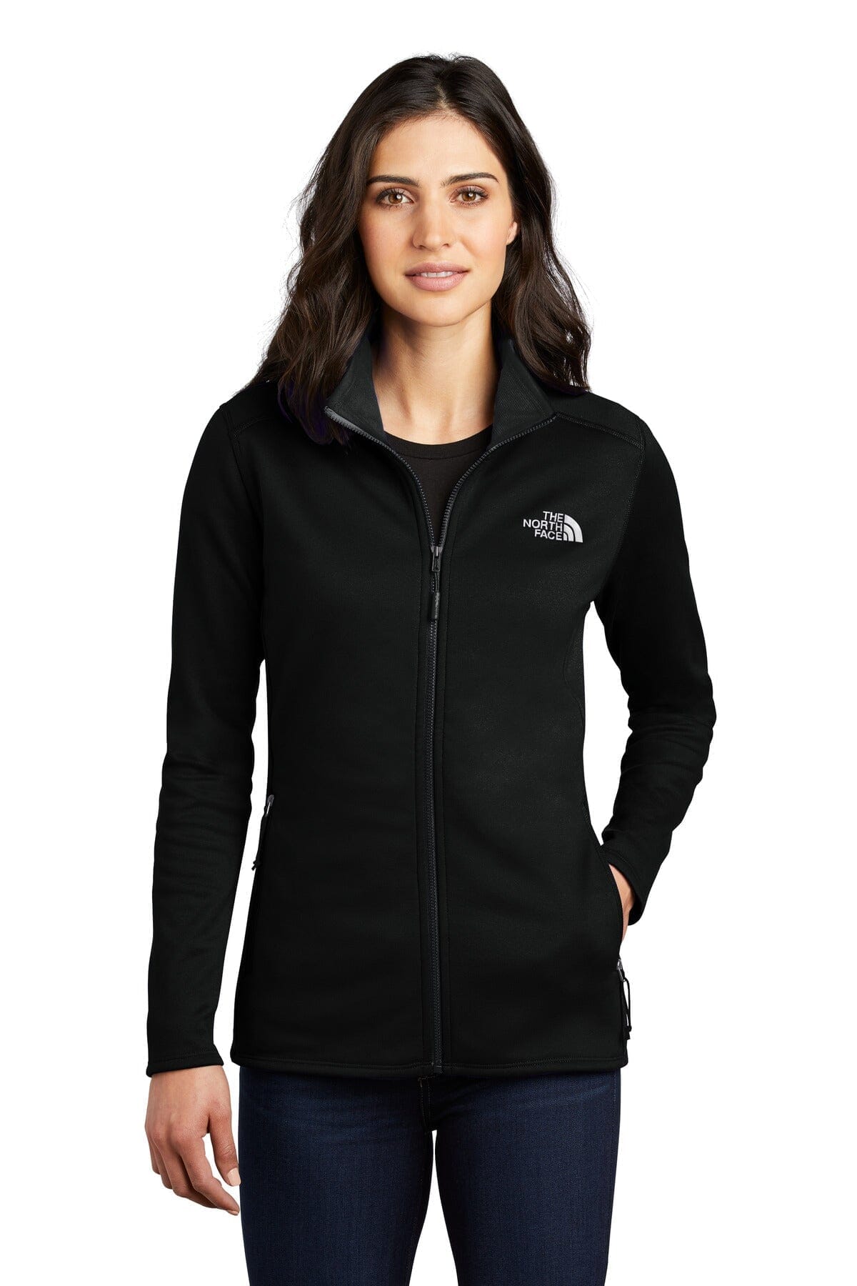 TNF Women's Skyline Full-Zip Fleece Jacket The North Face Vermond TNF Black S