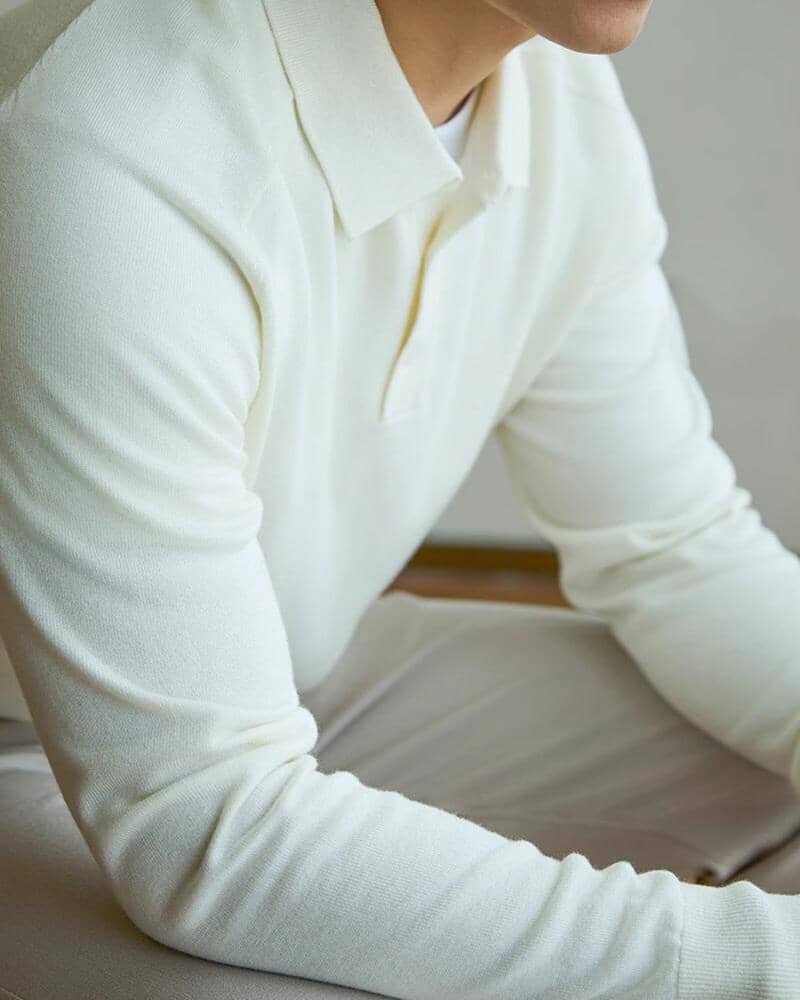 100% Premium Wolle Polo Vermond 