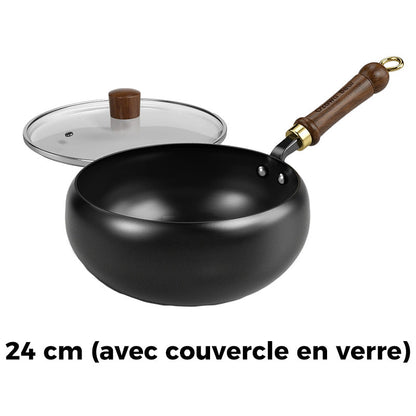 🔥Offres à durée limitée🔥Pot en fer épais non revêtu