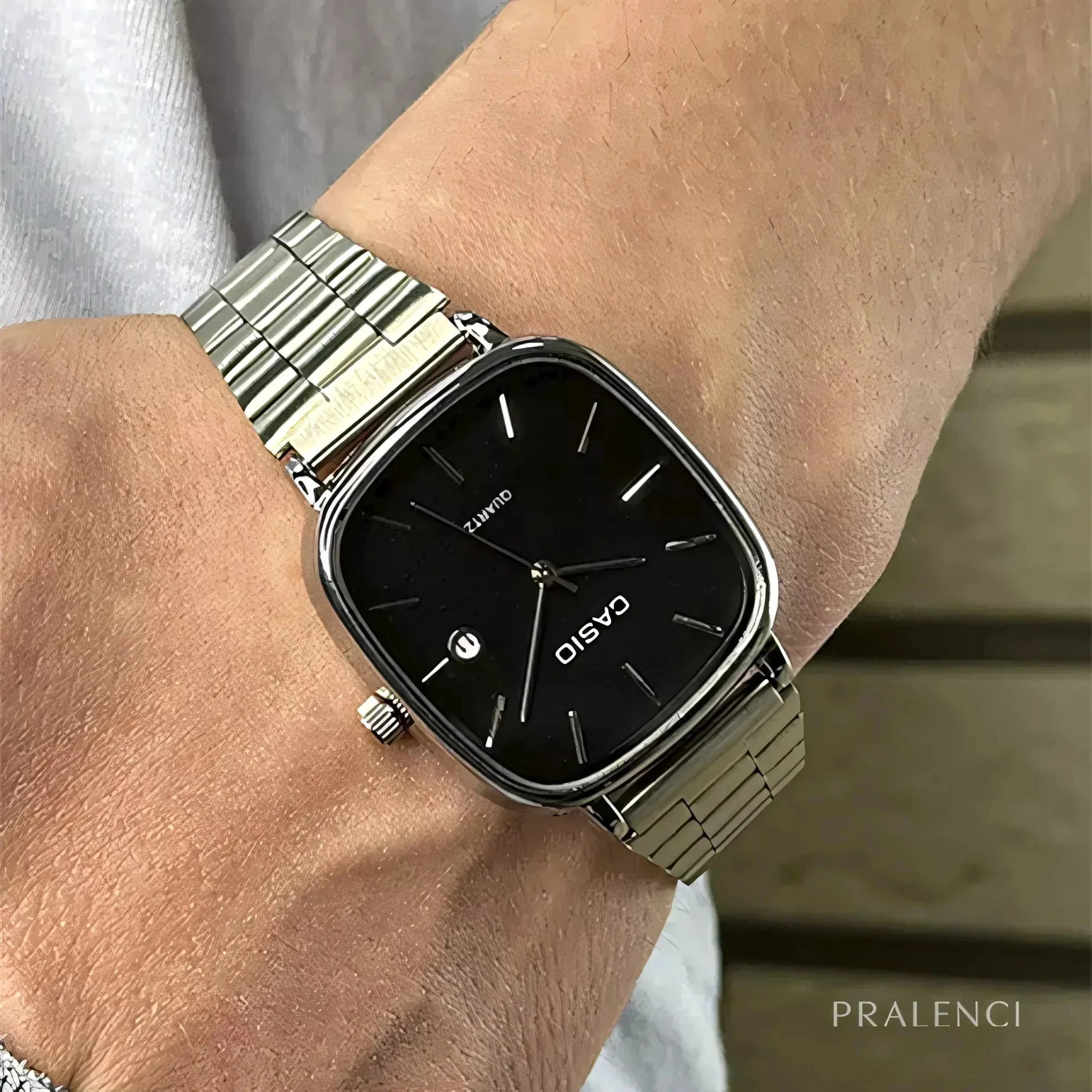 C A S I O Luxurious 36mm Watch - Water Resistant | Transferred steel Relógio CASIO Luxurious 36mm - Unissex Resistente à água | Aço Inoxidável Vermond 