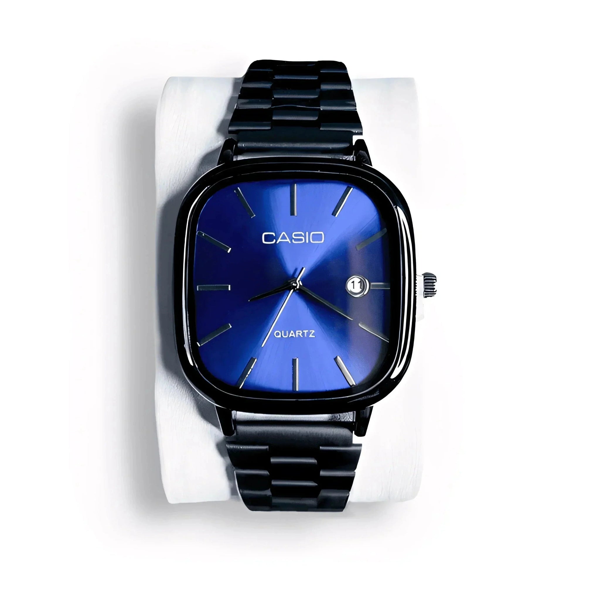 C A S I O Luxurious 36mm Watch - Water Resistant | Transferred steel Relógio CASIO Luxurious 36mm - Unissex Resistente à água | Aço Inoxidável Vermond Blue 