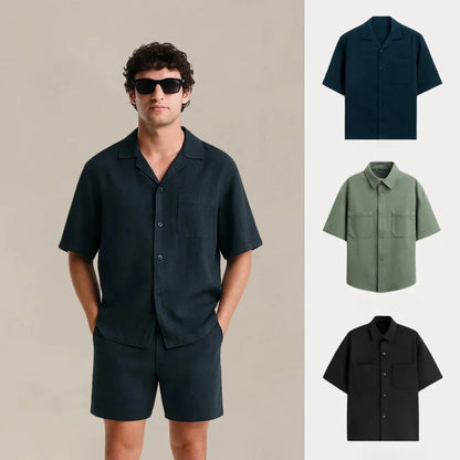 Kaufen Sie 1, erhalten Sie 3 – Core Comfort Unisex-T-Shirt-Set Vermond MARINEBLAU • GRÜN • SCHWARZ S 