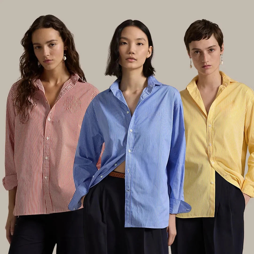 Kaufen Sie 1, erhalten Sie 3! Klassisches gestreiftes Hemd Vermond 