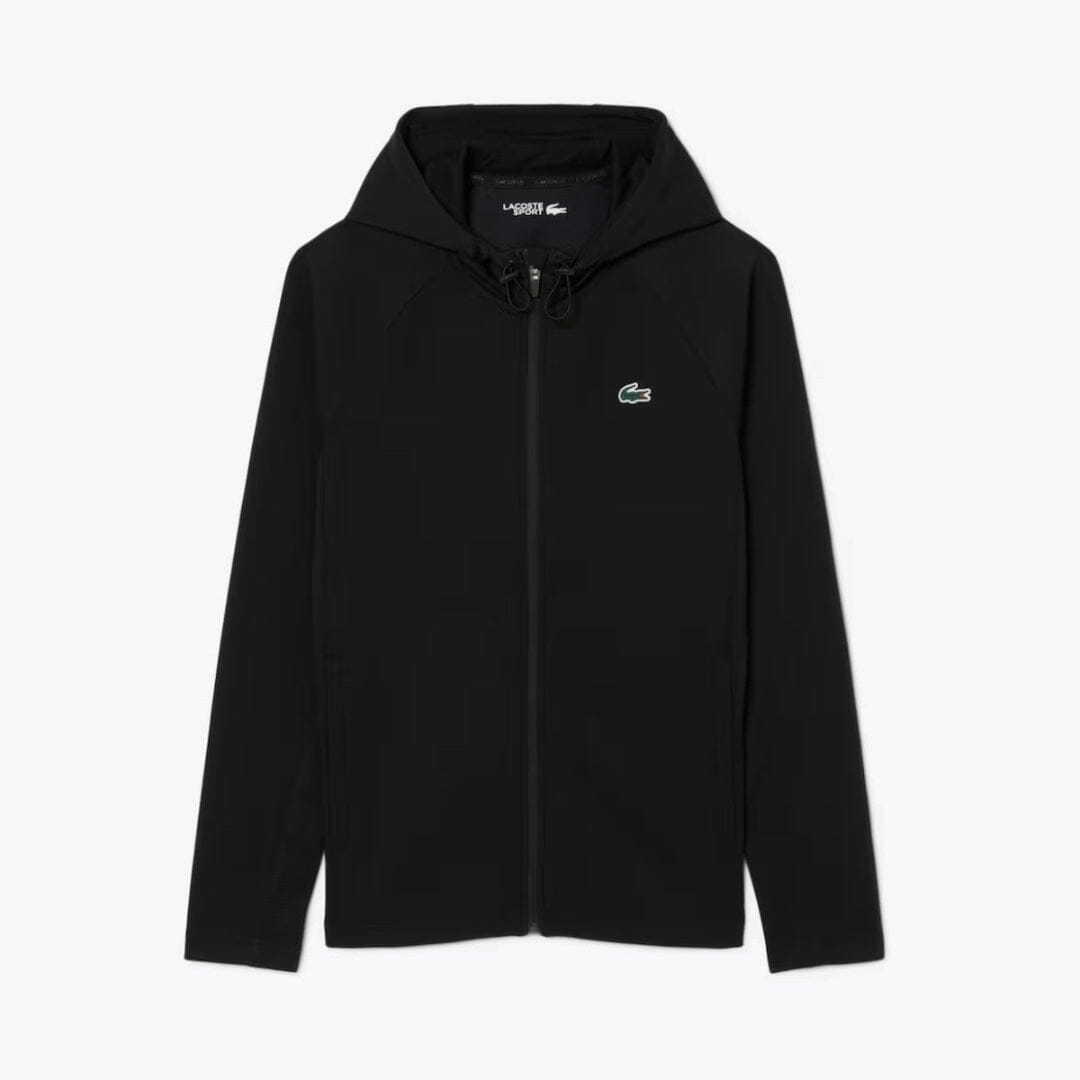 LC Breathable Sport Track Jacket Lacoste Vermond Black S 