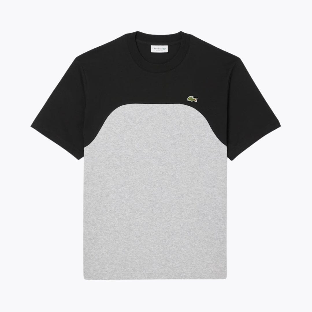 LC Cotton Jersey Colour-Block T-shirt Lacoste Vermond Grey / black S 