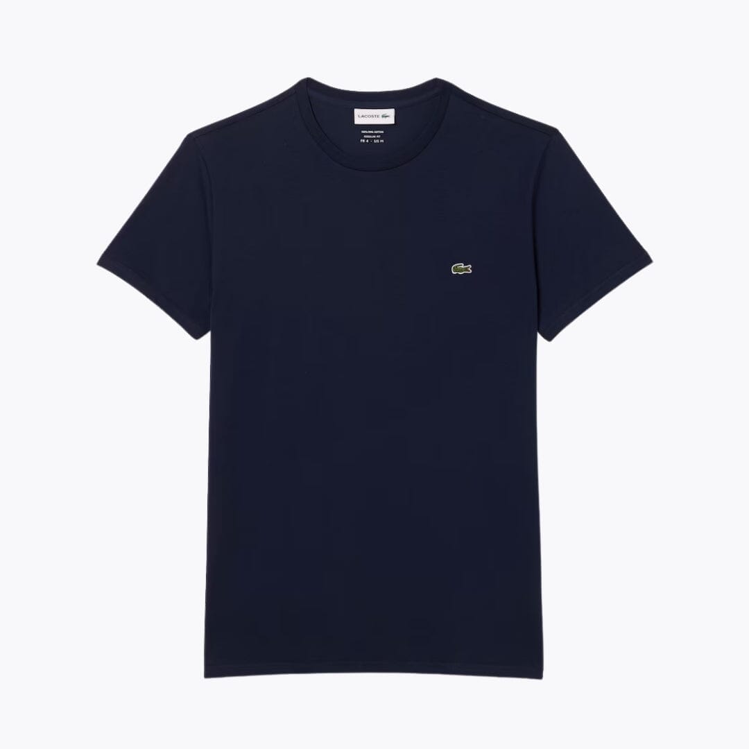 LC Cotton Pima T-shirt Lacoste Vermond Midnight blue S 