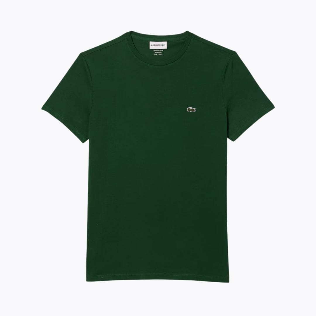 LC Cotton Pima T-shirt Lacoste Vermond Pine green S 