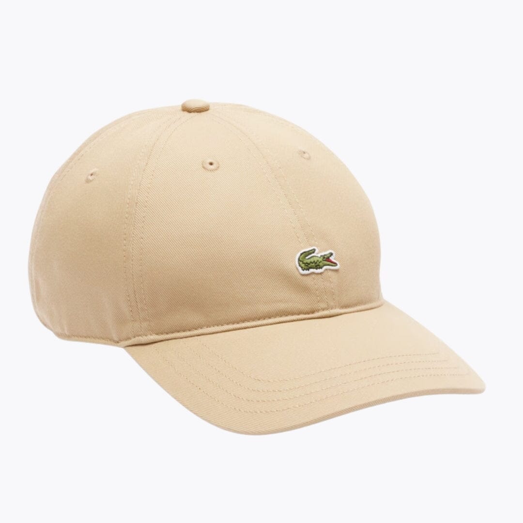 LC Cotton Twill Cap Lacoste Vermond Beige 