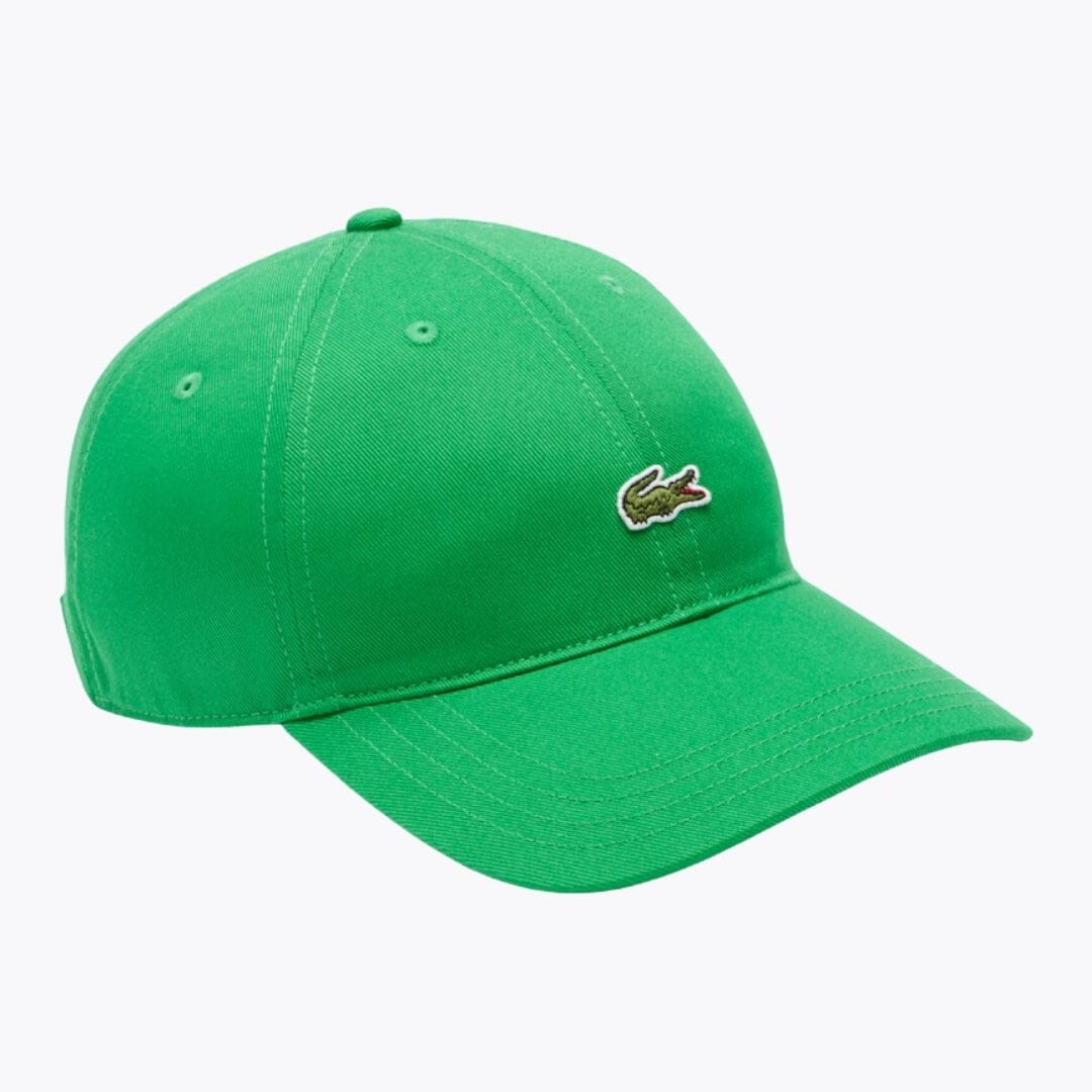 LC Cotton Twill Cap Lacoste Vermond Green 