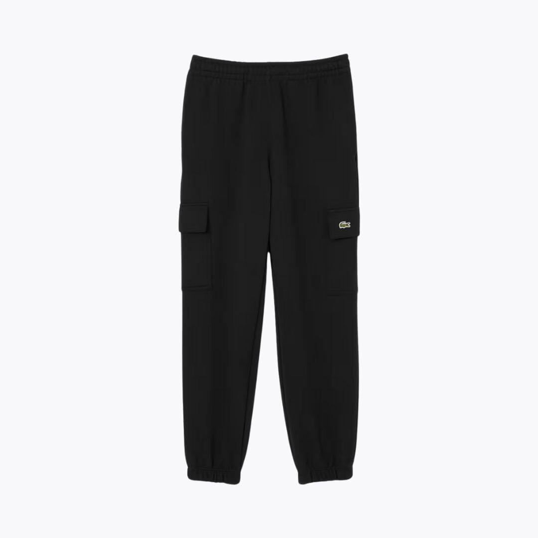 LC Fleece Cargo Sweatpants Lacoste Vermond Black S 