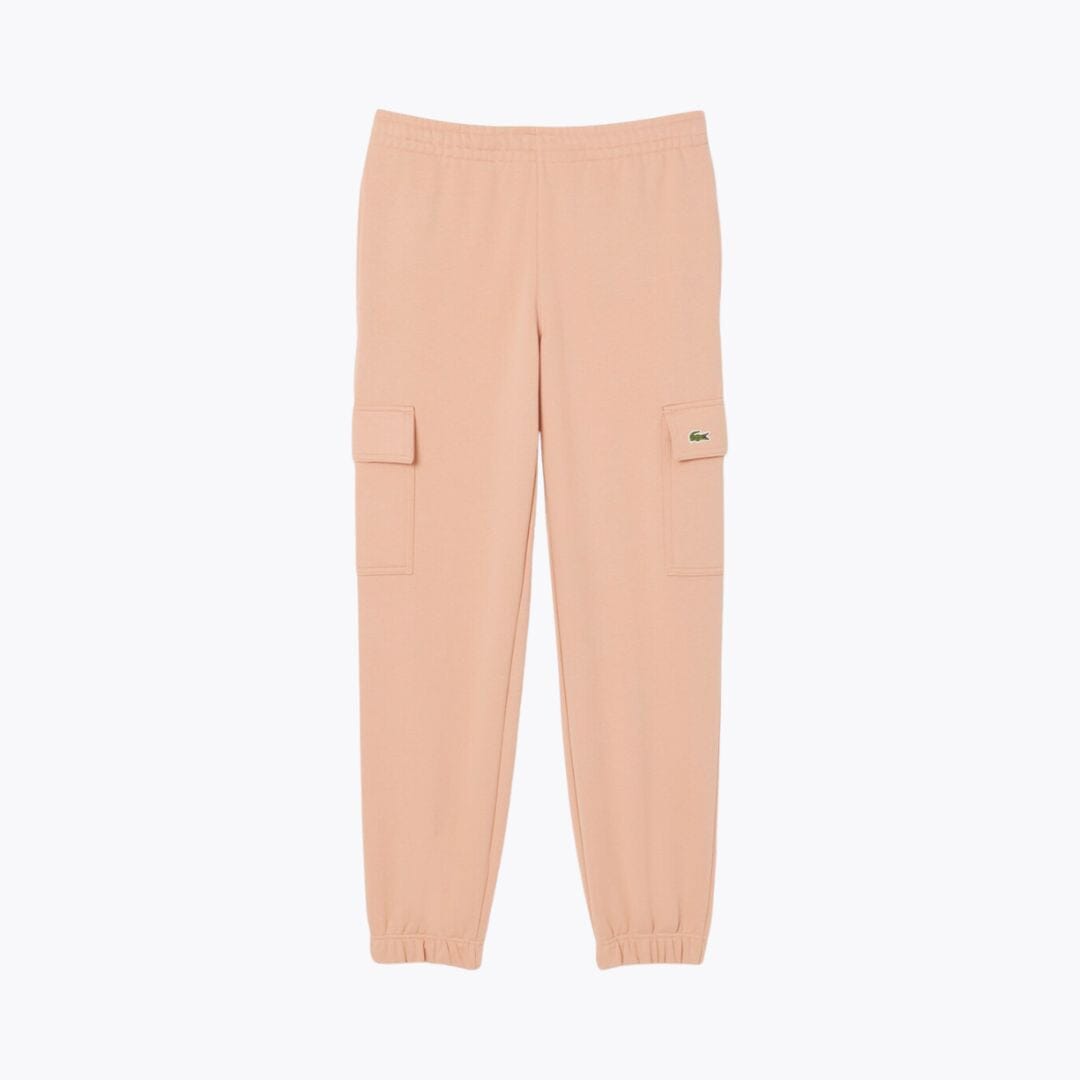 LC Fleece Cargo Sweatpants Lacoste Vermond Pinkish beige S 