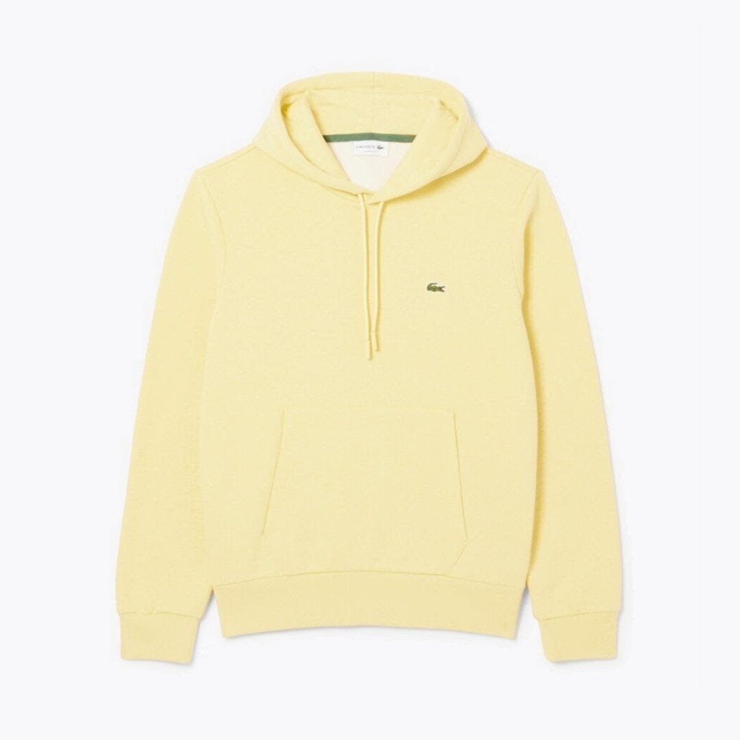 LC Fleece Hoodie Lacoste Vermond Yellow S 