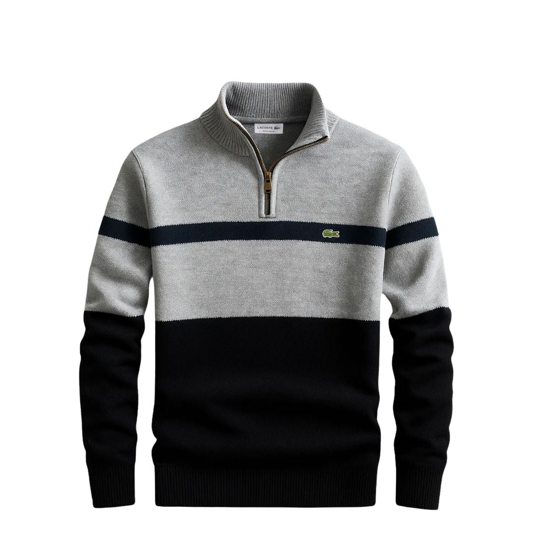 LC Le Heritage Pull Lacoste Vermond Gris S 