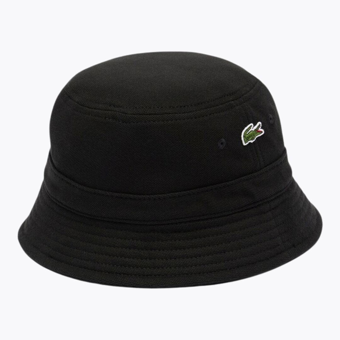LC Piqué Bucket Hat Lacoste Vermond Black 