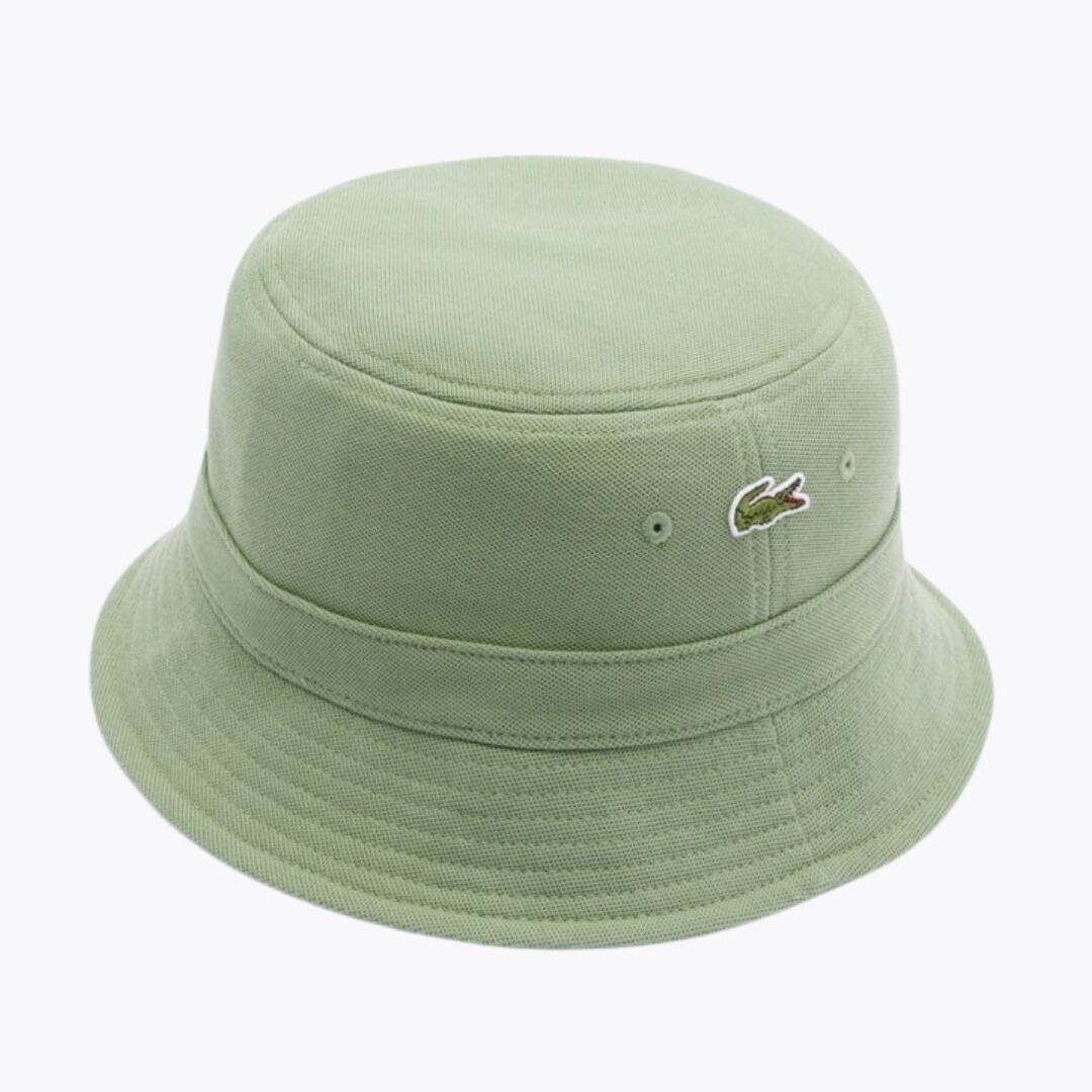 LC Piqué Bucket Hat Lacoste Vermond Green 