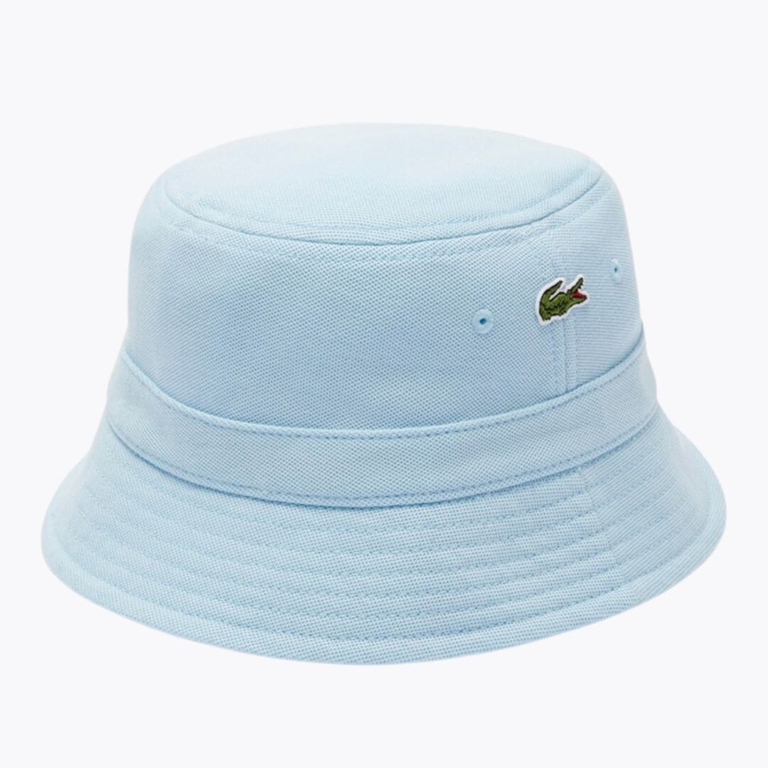LC Piqué Bucket Hat Lacoste Vermond Light blue 