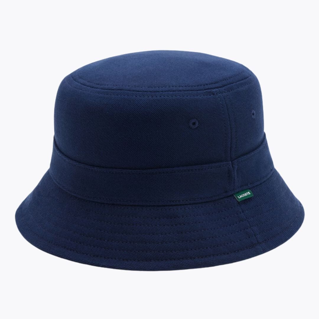 LC Piqué Bucket Hat Lacoste Vermond Midnight blue 