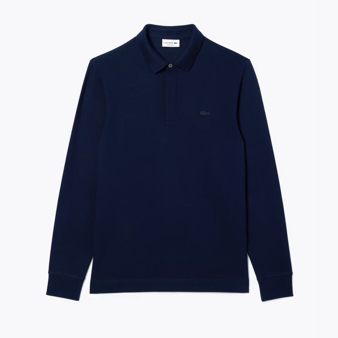 LC Regular Fit Paris Stretch Piqué Polo Shirt Lacoste Vermond Midnight blue S 